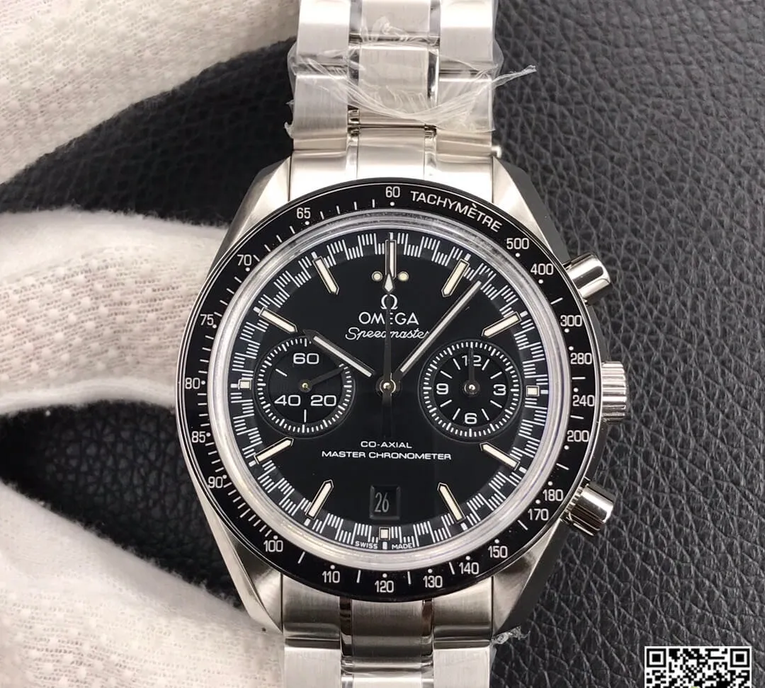Omega Speedmaster Racing Chronograph 329.30.44.51.01.001 OM Factory 1:1 Best Edition Replica Watch Stainless Steel Strap
